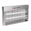 Eazyzap Brushed Stainless Steel bug zappers - 24W