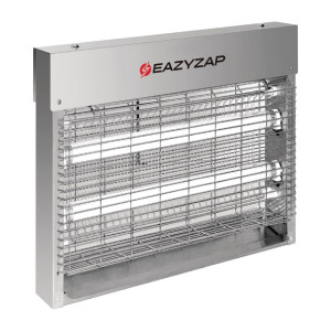 Eazyzap Brushed Stainless Steel bug zapper - 14W