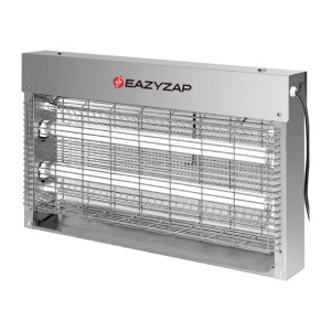 Eazyzap Brushed Stainless Steel bug zapper - 19W