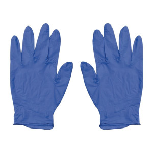 AGA Medical Vinyl Gloves Powder Free Blue