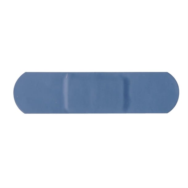 Blue Strip Detectable Plasters (100 Pack)