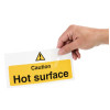 Vogue Caution Hot Surface Sign