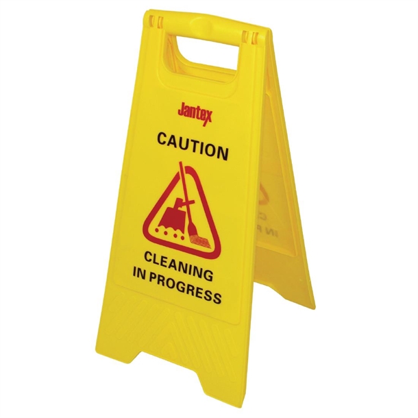Jantex Cleaning in Progress Safety Sign Jantex Cleaning in Progress Safety Sign
