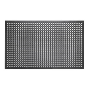 Jantex Rubber Anti Fatigue Anti Slip Floor Safety mat Black 1500 x 900mm