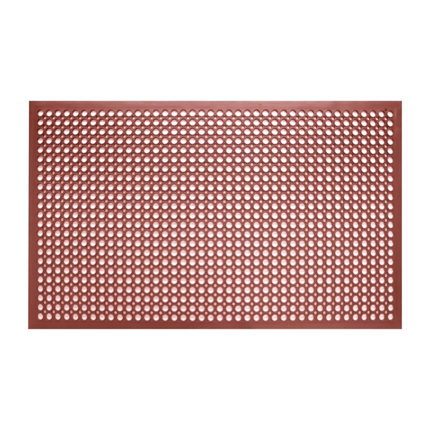 Jantex Rubber Grease-resistant Anti-Fatigue Mat Red - 1500 x 900mm Jantex Rubber Grease-resistant Anti-Fatigue Mat Red - 1500 x 900mm
