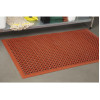 Jantex Rubber Grease-resistant Anti-Fatigue Mat Red - 1500 x 900mm Jantex Rubber Grease-resistant Anti-Fatigue Mat Red - 1500 x 900mm