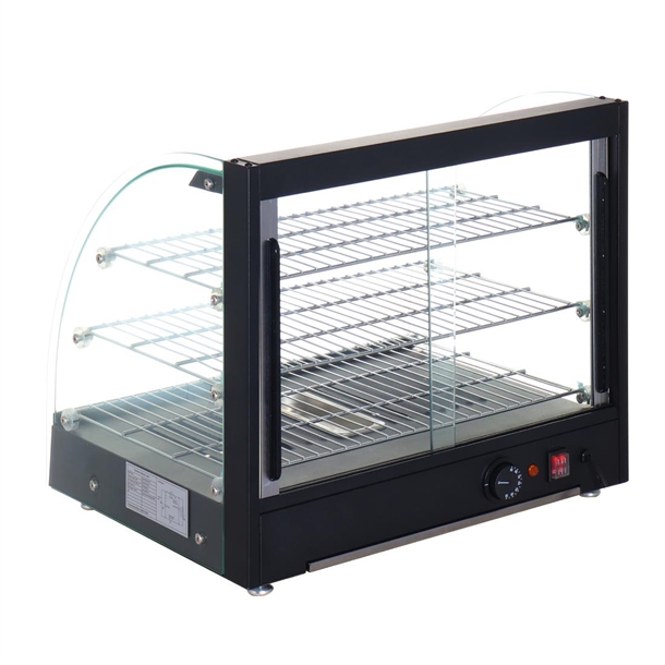 Nisbets Essentials Heated Food Display Merchandiser 82Ltr