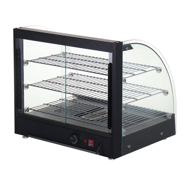 Nisbets Essentials Heated Food Display Merchandiser 82Ltr