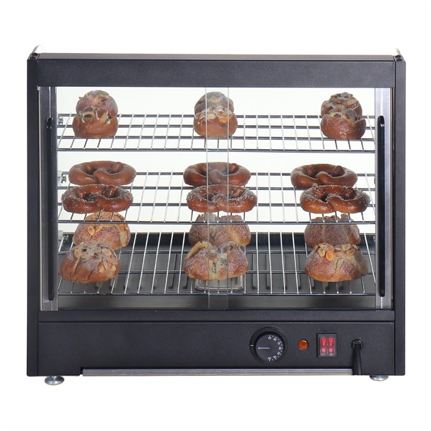 Nisbets Essentials Heated Food Display Merchandiser 82Ltr