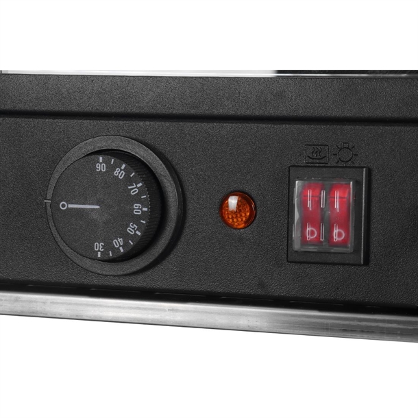 Nisbets Essentials Heated Food Display Merchandiser 82Ltr