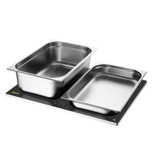 Apuro Slimline Food Warming Tray GN 2/1 Apuro Slimline Food Warming Tray GN 2/1