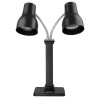Apuro Double Heat Lamp Carving Station Matt Black 2x250W Apuro Double Heat Lamp Carving Station Matt Black 2x250W