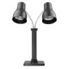 Apuro Double Heat Lamp Carving Station Matt Black 2x250W Apuro Double Heat Lamp Carving Station Matt Black 2x250W
