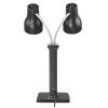 Apuro Double Heat Lamp Carving Station Matt Black 2x250W Apuro Double Heat Lamp Carving Station Matt Black 2x250W