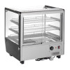 Apuro Square Countertop Heated Display Merchandiser 120Ltr