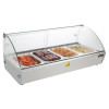 Apuro Countertop Heated Food Display 773mm