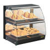 Apuro Self-Serve Heated Display Unit with Hinged Doors Apuro Self-Serve Heated Display Unit with Hinged Doors