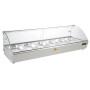 Apuro Countertop Heated Food Display 1127mm