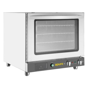 Apuro Bakery Convection Oven with Steam 66Ltr