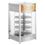 Apuro 4 Tier Heated Pizza Display Merchandiser
