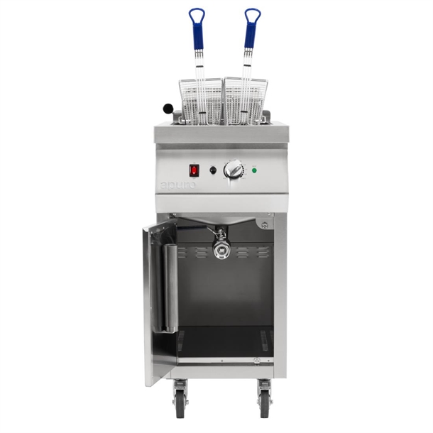 Apuro Free Standing Electric Fryer 20Ltr Apuro Free Standing Electric Fryer 20Ltr