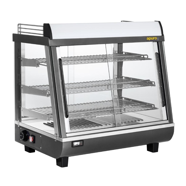 Apuro Front and Rear Door Heated Merchandiser 96Ltr Apuro Front and Rear Door Heated Merchandiser 96Ltr
