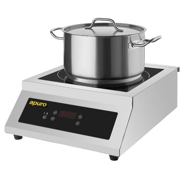 Apuro Heavy Duty Induction Hob 5kW Apuro Heavy Duty Induction Hob 5kW