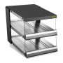 Apuro Sloped Chute Food Warmer 2 Shelf