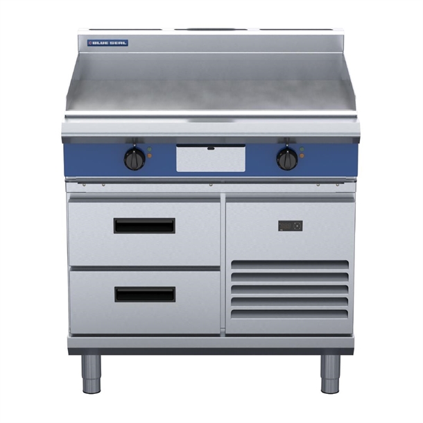Blue Seal Evolution EP516-RB RF Base Electric Griddle 900mm Blue Seal Evolution EP516-RB RF Base Electric Griddle 900mm