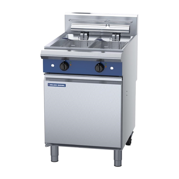 Blue Seal Evolution E66 Fryer Twin Pan 600mm