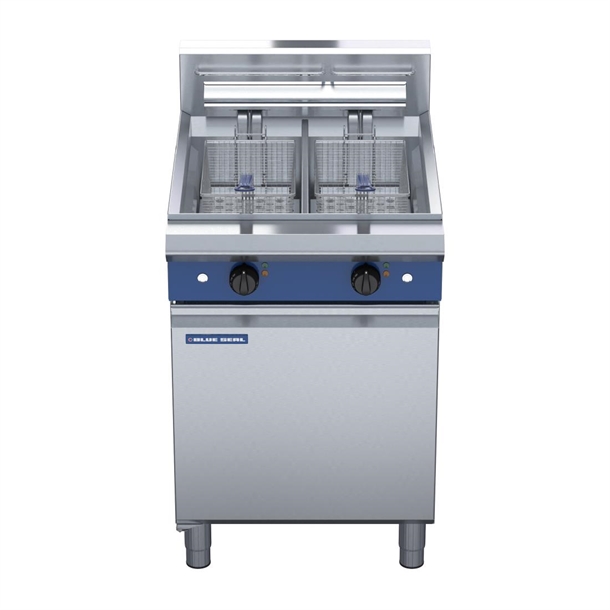 Blue Seal Evolution E66 Fryer Twin Pan 600mm