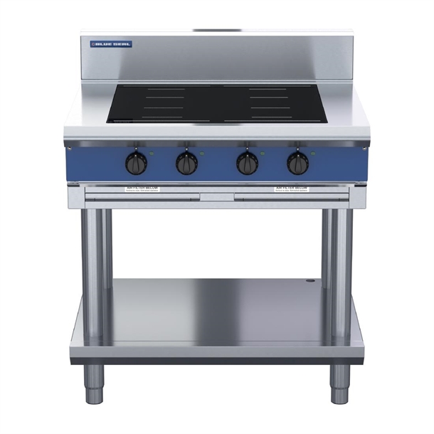 Blue Seal Evolution IN514F-LS Leg Stand Induction Cooktop 900mm