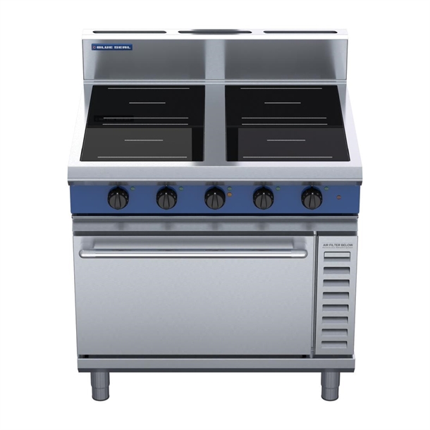 Blue Seal Evolution IN54R3 Induction Oven Range 900mm