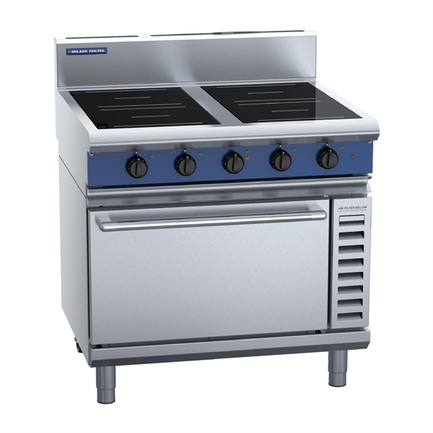 Blue Seal Evolution IN54R3 Induction Oven Range 900mm
