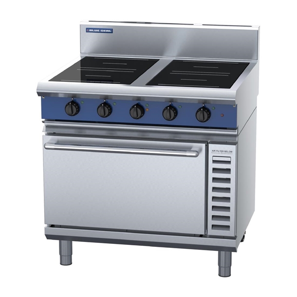 Blue Seal Evolution IN54R3 Induction Oven Range 900mm