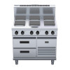 Waldorf 800 Series RN8600SE-RB Refrigerated Base Cooktop 900mm