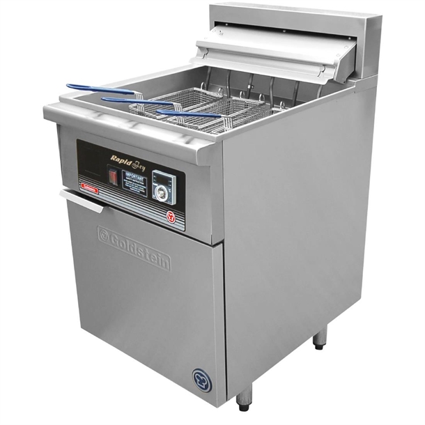 Goldstein Electric 3 Basket Single V Pan Fryer Goldstein Electric 3 Basket Single V Pan Fryer