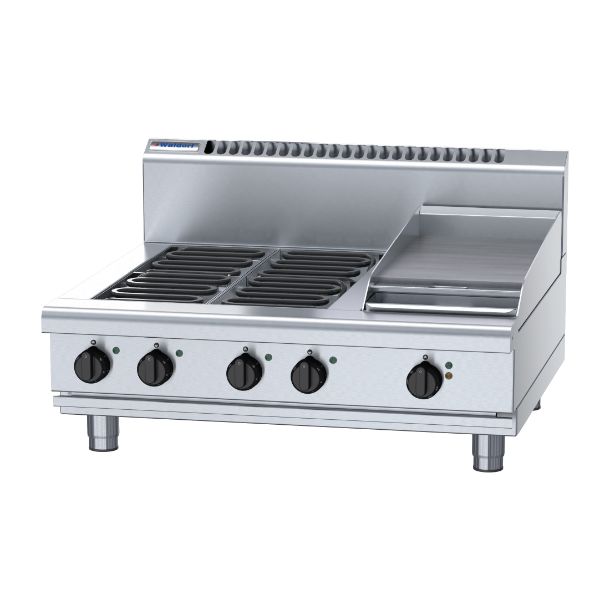 Waldorf 800 Series RN8603E-B Benchtop Model Cooktop & Griddle 900mm Waldorf 800 Series RN8603E-B Benchtop Model Cooktop & Griddle 900mm