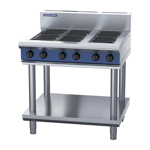 Blue Seal Evolution E516D-LS Leg Stand Electric Cooktop 900mm