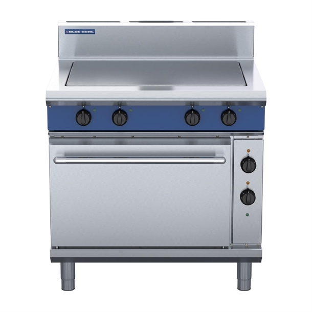 BlueSeal Evolution E576 Electric Solid Top Convection Oven 900mm