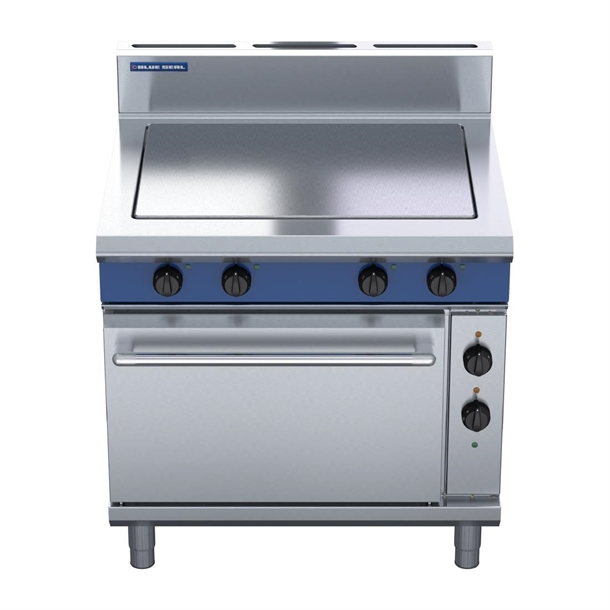 BlueSeal Evolution E576 Electric Solid Top Convection Oven 900mm