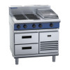 Blue Seal Evolution E516C-RB Refrigerated Base Electric Cooktop 900mm