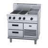 Waldorf 800 Series RN8603E-RB Refrigerated Base Cooktop & Griddle 900mm Waldorf 800 Series RN8603E-RB Refrigerated Base Cooktop & Griddle 900mm