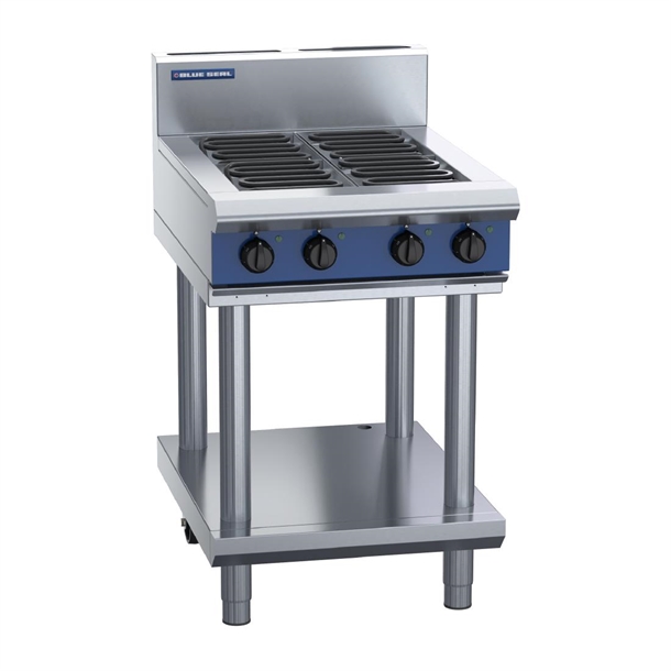 Blue Seal Evolution E514D-LS Leg Stand Electric Cooktop 600mm