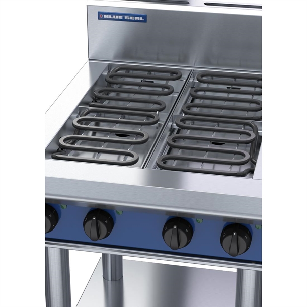 Blue Seal Evolution E514D-LS Leg Stand Electric Cooktop 600mm
