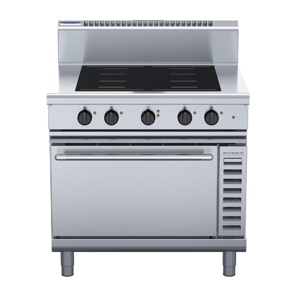 Waldorf 800 Series IN8410ECF Induction Range Convection Oven 900mm Waldorf 800 Series IN8410ECF Induction Range Convection Oven 900mm