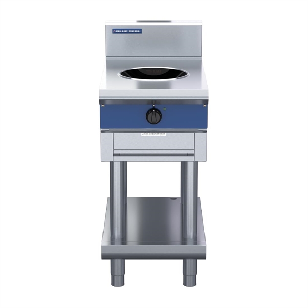 Blue Seal Evolution IN511W3-LS Leg Stand Induction Wok 450mm Blue Seal Evolution IN511W3-LS Leg Stand Induction Wok 450mm