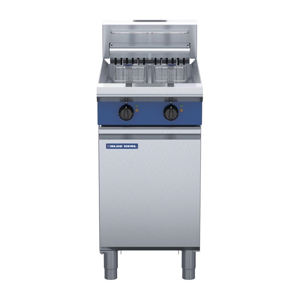 Blue Seal Evolution E44 Fryer Twin Pan 450mm Blue Seal Evolution E44 Fryer Twin Pan 450mm