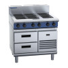 Blue Seal Evolution E516D-RB RF Base Electric Cooktop 900mm