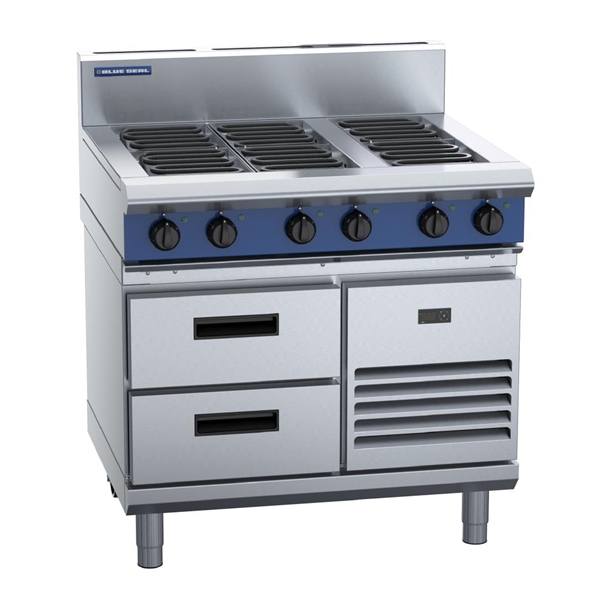 Blue Seal Evolution E516D-RB RF Base Electric Cooktop 900mm